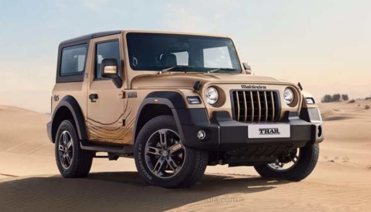 Mahindra Thar Earth Edition Launched In India At Rs. 15.40 Lakh