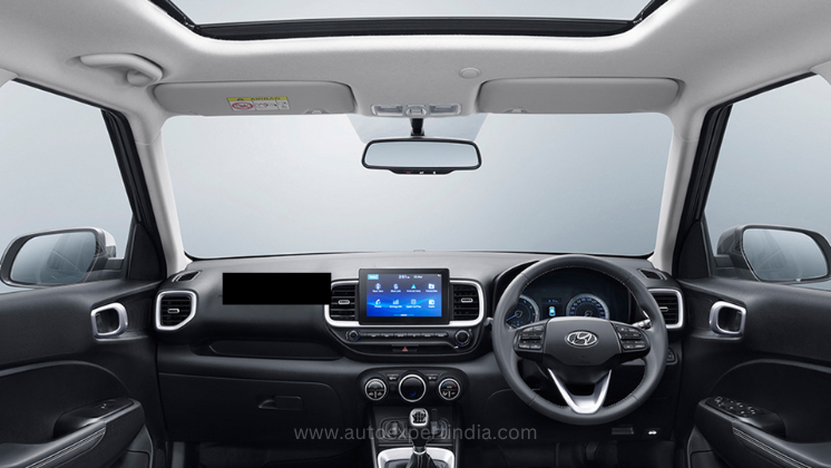 Hyundai Venue Executive Turbo MT Exterior Design and Interior Comfort and Convenience