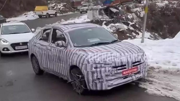 Next-Gen Maruti Suzuki Dzire Gets a Makeover Spy Shots Reveal New Design